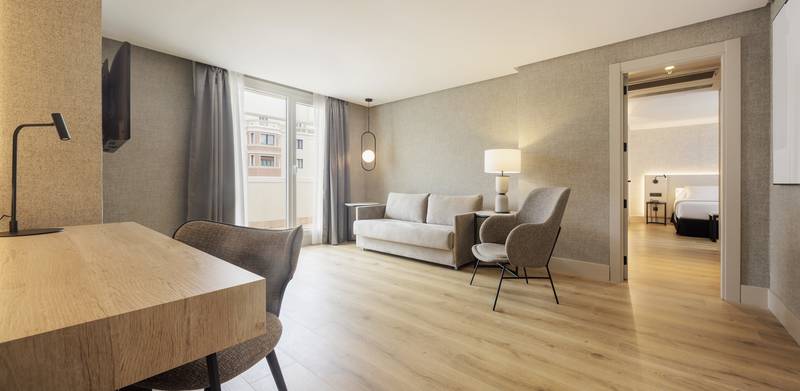 Junior suite Hotel ILUNION San Sebastián